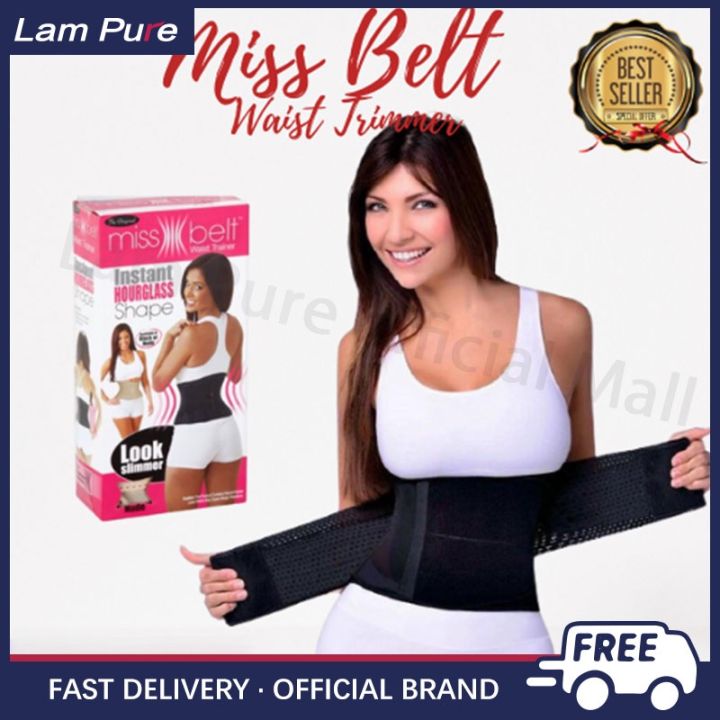 Miss Belt Body Shaper Waist Slimming Shaper- Black Slim Belt 