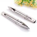 3 Pcs Stainless steel food clip Set. Stainless steel food clip bread barbeque baked goods barbecue tool food clip. Food Tong.CD:P05..
