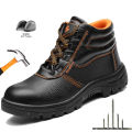 Diansen Indestructible Boots Steel Toe Anti-smash Safety Work Shoes For Men Women Waterproof Work Leather Shoes Non-slip Shoes BunnyGarden.