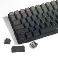 136 Key Polar Day PBT Double Shot Side Print Shine Through Backlit keycaps For MX Mechanical Keyboard 108 96 87 NJ80 84 68 64 61. 