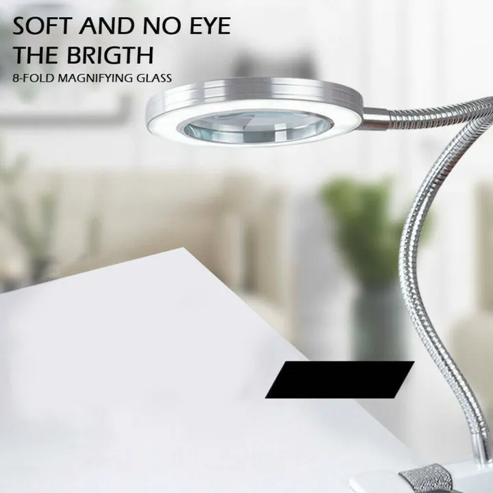 2X%20Desk%20Table%20Top%208X%20Magnifying%20Glass%20Beauty%20Nail%20Salon%20Tattoo%20Magnifier%20Lamp%20Light%20-%20Image%205