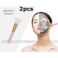 Retail Care 2 Pc Silicon Face Mask Brush Flexible Soft Facial Mask Apple Tricker Hairless Masterizer Mask Makeup Beauty Tool Mud, Clay, Charcol Mixed. 