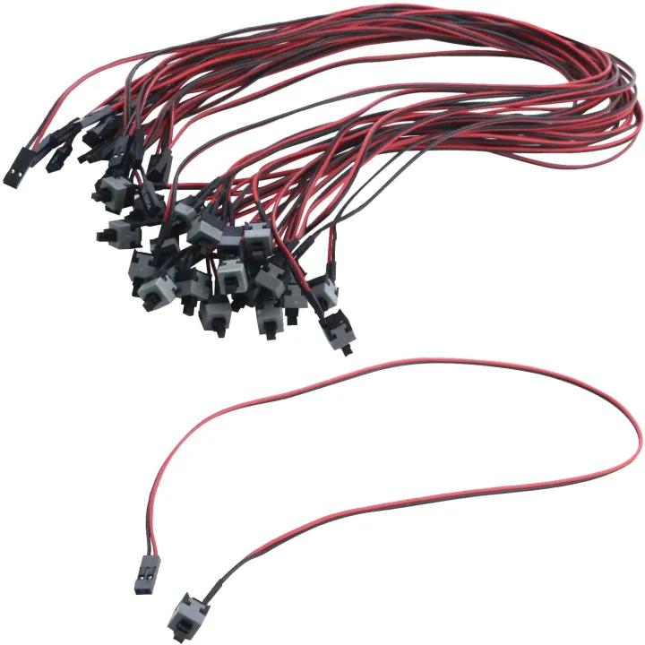 10%20Pcs%20PC%20Casing%20Power%20Push%20Button%20Cable%20ATX%20Computer%20On/Off%20Switch%20Wire%20-%20Multi%20Plug%20-%20Image%202