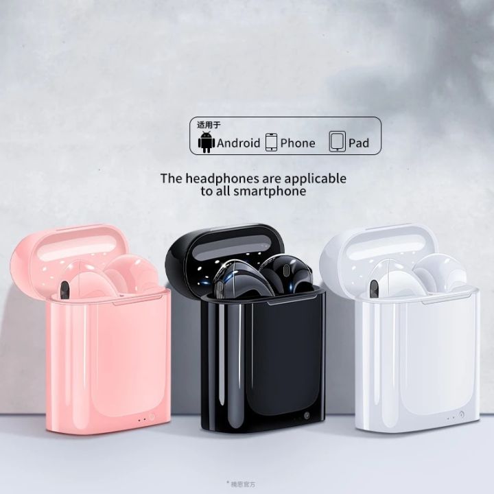 Earphone Mini Pods i7s Mini TWS True Wireless Headphone Handsfree Noise ...