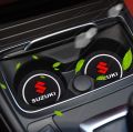 2Pcs/Set Car Coaster Water Cup Bottle Holder Non-slip Mat Car Styling Accessories For SUZUKI. 