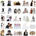 50pcs TV Show Pride Prejudice Stickers Funny Movie Decals For Laptop Skateboard Scrapbook Phone Cars Bicycle Helmet Sticker.