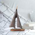 Sailing Boat Decor Sailing Ship Figurine for Dining Room Restaurant Table. 