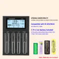 LiitoKala Lii-600 Lii-500 Lii-500S Lii-M4 Lii-M4S LCD 3.7V 1.2V 18650 26650 16340 14500 18500 20700B Battery Charger. 