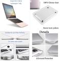 WIWU ishield Hard Case for Macbook Pro 13 inch 2020 Release M1 2022 M2 A2338 A2289 A2251 A2159 Plastic Hard Shell Case- Transparent.