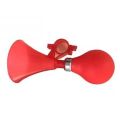 Bicycle Plastic Squeeze Loud Air Horn Safe Bell Alarm - Red Color.