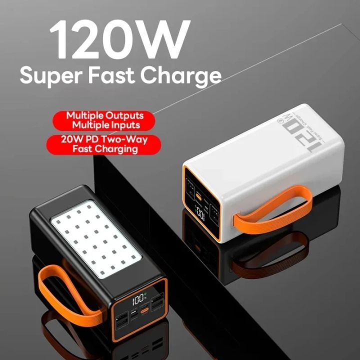 PowerBank%20200000mAh%20Two-Way%20120W%20Fast%20Charging%20Powerbank%20Portable%20Charger%20Type-C%20for%20IPhone%2014%2013%20W/%20LED%20Light%20External%20Battery%20-%20Image%203