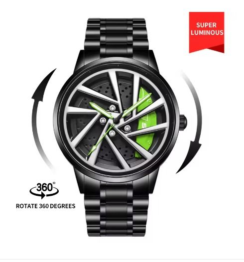 Inspired%20by%20SK%20Inspired%20by%201990%20Rotation%20Wheel%20Creative%20Fashion%20Men's%20Stainless%20Steel%20Clock%20-%20Very%20Comfortable%20And%20Fashionable,%20Easy%20To%20Clean%20-%20Image%203