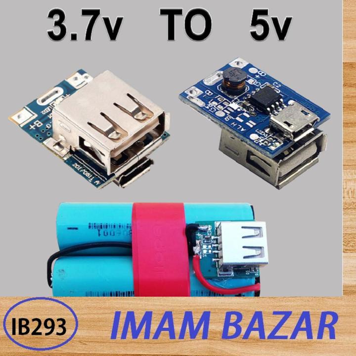 Mini Power Bank Circuit 5V Step Up Protection Board Boost Power Module Micro USB Port Li-ion 18650 Battery Charger Board