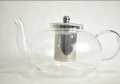 Glass Teaset Flower Tea Pot Puer Kettle Coffee Teapot-1000 ml. 