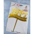 Cake topper/Happy birthday cake topper cake decoration item.