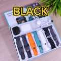 S2000 Pro Max Smart Watch with Wireless AirPods Pro – 10-in-1 Mega Combo Pack – 7 Changeable Straps/Belts with Free Protective Watch Cover – Bluetooth Call & Fitness Tracker Smartwatch for Men & Women.