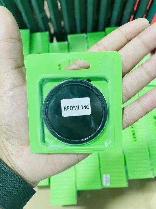 For Redmi 14C 4G Camera Ring Lens Protector Rings Aluminium Tempered Glass Scratch Resistant
