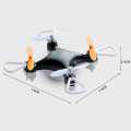 Pocket Drone Aerobat Four Axis HC 702 mini Aircraft.