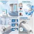 Ultra-Sonic Nebulizer ZH-N3 with 3 Sizes Medical Masks for Adults & Children - Dual Power Ultrasonic Inhaler. 