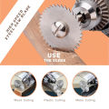 HSS Mini Circular Saw Blades Rotating Tools Diamond Cutting Discs Chuck Rotary Bit Set.