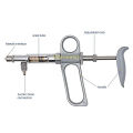 Continuous Livestock Injection Injector Syringe Copper Vaccination Tool for  livestock Animal Poultry - 0.5ml to 2ml Adjustable Vaccine Gun. 