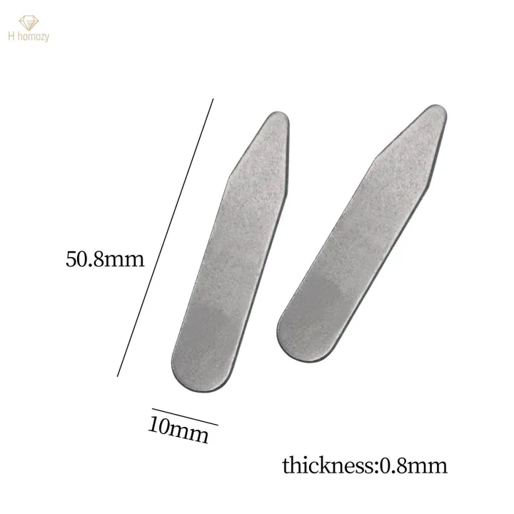 6Pcs%20Collar%20Stays%20Exquisite%20Wrinkle%20Metal%20for%20Uniform%20Engagement%20Daily%2050mmx10mmx0.8mm%20-%20Image%209