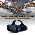 3D VR Headset Smart Virtual Reality Glasses Helmet Viar Android Lenses with Controllers Binoculars.