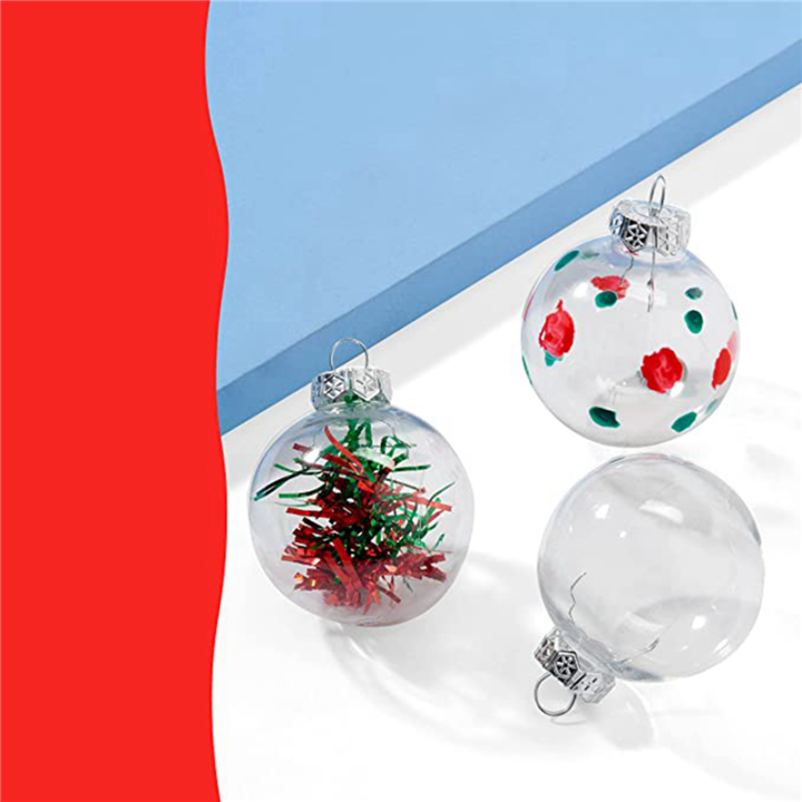 48PCS%20Clear%20Plastic%20Fillable%20Christmas%20Balls%208cm%20DIY%20Xmas%20Tree%20Ornament%20Decoration%20Arts%20Crafts%20-%20Image%204