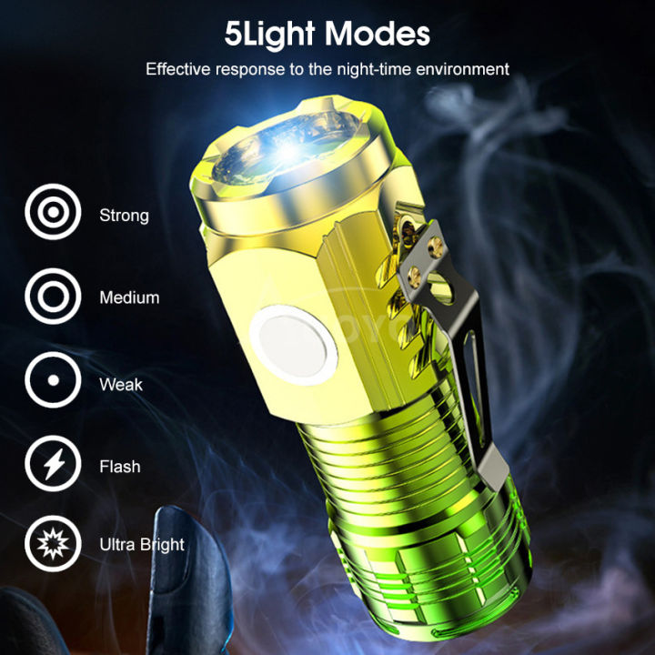Auoyo%20Flashlight%20MINI%20Flashlight%20USB%20Charging%20Flashlight%20Super%20Bright%20Flashlight%20Waterproof%20Pen%20Clip%20Flashlight%20Three%20Eye%20Design%20Portable%20Torch%20for%20Camping%20Outdoor%20Super%20Bright%20Five%20Lighting%20Modes%20-%20Image%208