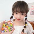 10/20pcs Cute Colorful Cartoon Hair Bands Children Animal Flower Elastic Hair Ties Ponytail Holder Scrunchie Hair Accessories.