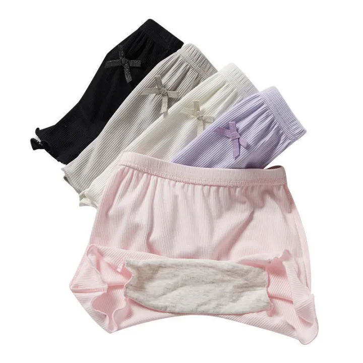 Girls%20Safety%20Pants%20Modal%20Thin%20Safety%20Pants%20Girls'%20Cotton%20Underwear%20Children's%20Anti-Exposure%20Child%20Base%20Shorts%20-%20Image%203