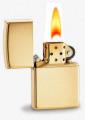 Genuine Zippo High Polish  Lighter- GOLDEN. 