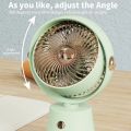 Handheld Mini fan usb Portable mute small gift student small electric fan. 
