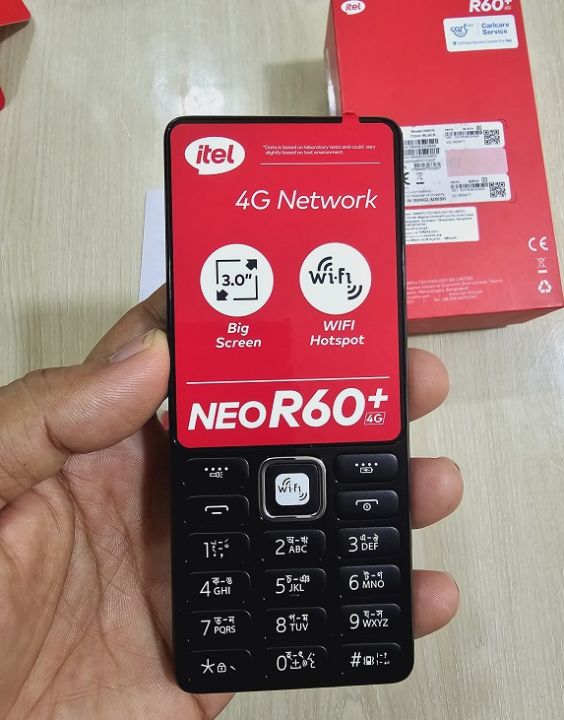 itel it9310 NEO R60 4G Button Phone Wifi Hotspot