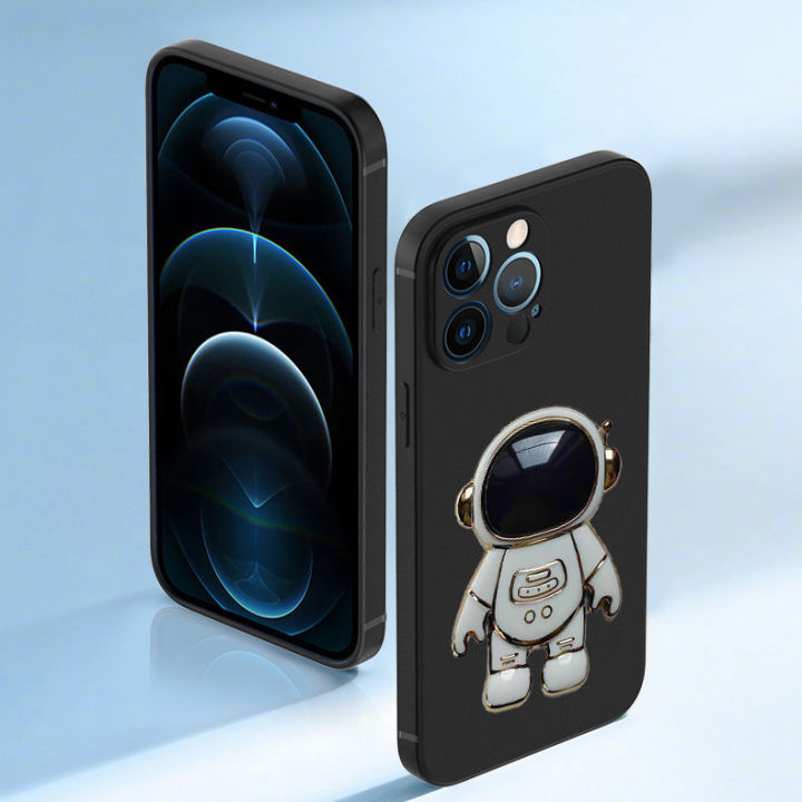 For%20Realme%20C61%20Case%20Fashionable%20Cartoon%20Astronaut%20Stand%20dustproof%20Smooth%20For%20Realme%20C61%20Back%20Cover%20-%20Image%205