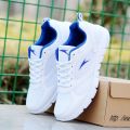 Summer White Sneakers Men's and Women's Mesh Breathable Casual Shoes Versatile Student Running Shoes Travel Shoes Couples Mesh Shoes.