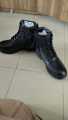 Leather Zipper Boots new condition - Bikers zipper boots Rubber sole high gripe/ Biker boots. 