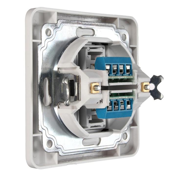 Conventional%20Telephone%20ph%20one%20Dual%20Two%20Electric%20Wall%20Station%20Socket%20Outlet%20Panel%20Face%20Plate%20-%20Image%205