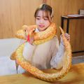 1pc 200cm/300cm Giant Snakes Plush Toy Simulation Long Golden Python Stuffed Snake Plushie Children Boys Gift Home Decoration. 