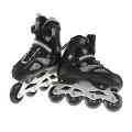 Roller Skate 781 - Black And White - Stylish And Comfortable Roller Skates For Recreational Skating. 