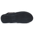 Apex Dark Brown Leather Sandal for Men. 
