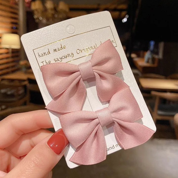 2Pcs/Set%20Sweet%20Little%20Girl%20Hair%20Clips%20Bows%20-%20Image%202