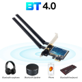 Fenvi WiFi5 AC1200 PCIE WiFi Adapter BT4.0 1200Mbps WiFi Card Dual Band 802.11ac Networking Upgrade for Win 7/10/11 Desktop PC. 