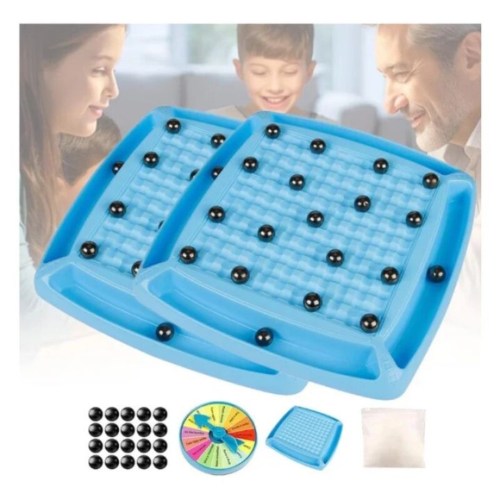 Magnetic Chess Game Magnet Stone Board Game Set Toy For Childrens Educational Brainstorming Fun Battle Games Christmas Gifts