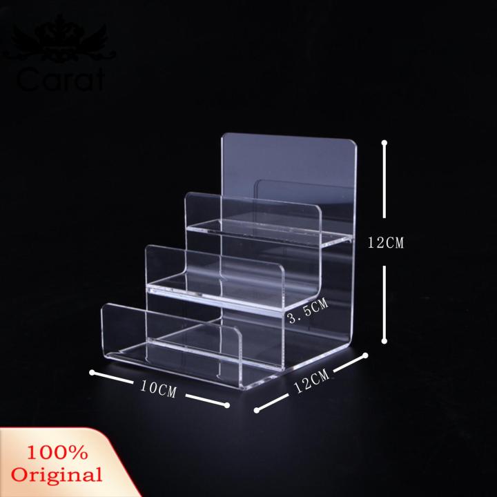 Carat%20Transparent%20Display%20Rack%20Multi-tiered%20Acrylic%20Display%20Stand%20for%20Wallets%20Handbags%20Jewelry%20More%20Perfect%20Organizer%20for%20Shoppers%20Handbag%20Wallet%20Display%20Holder%20-%20Image%205