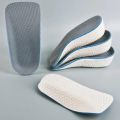 Height Increase Half Shoe Insoles Heel Insert Sports Shoes Pad Cushion Arch Support Unisex 2-5 CM Invisible Heighten Sole Insole. 