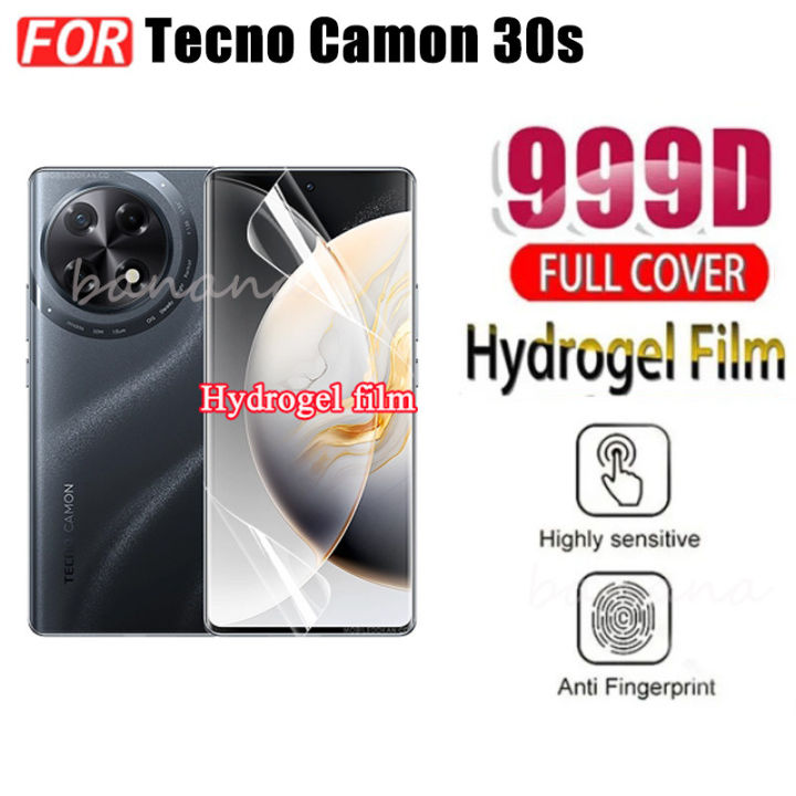 3%20in%201%20Tecno%20Camon%2030S%20Shockproof%20Phone%20Case%20With%20Magnetic%20Wireless%20Charging%20Sticker%20+Full%20Coverage%20Tempered%20Glass%20Screen%20Protector%20+Lens%20Film%20-%20Image%204