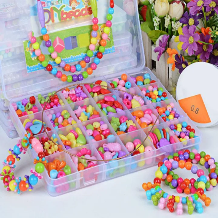 1%20Set%20Children%20Kids%20Girls%20DIY%20Bracelet%20Beads%2024%20Compartment%20Arts%20Craft%20Jewelry%20Making%20Box%20-%20Image%207