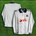 Bangladesh Cricket Training Jersey For Men - Long Sleeve Collar Polo Training Jersey - Bangladesh Cricket Jersey 2026. 