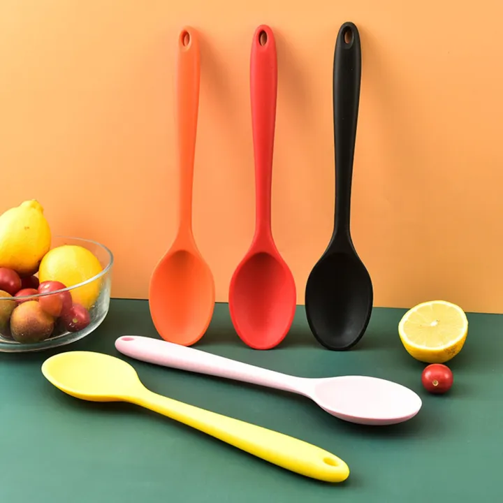 Silicone%20Spoon%20Long-handled%20Heat-resistant%20Solid%20Color%20Food%20Grade%20Cooking%20Spoon%20Tools%20for%20Home%20-%20Image%206